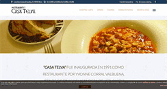 Desktop Screenshot of casatelva.com