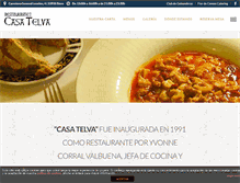 Tablet Screenshot of casatelva.com